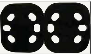GA-60X1F Ultra warmtebestendig siliconenrubber （300 ℃） (HCR)